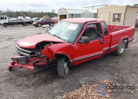 1996 Chevrolet S Truck S10 z USA, uszkodzony, nr VIN 1GCCS19XXT8152046